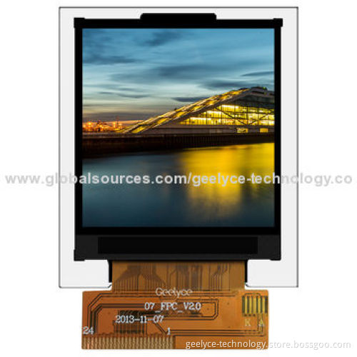 1.44-inch TFT LCD Panel, 128 RGB x 128P Resolution, 8/16-bit Interface and LED Backlight